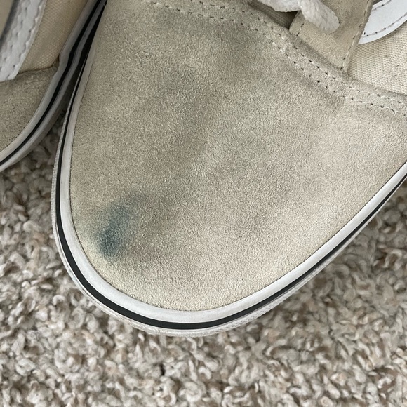 Cream Vans Old Skool - Picture 7 of 9